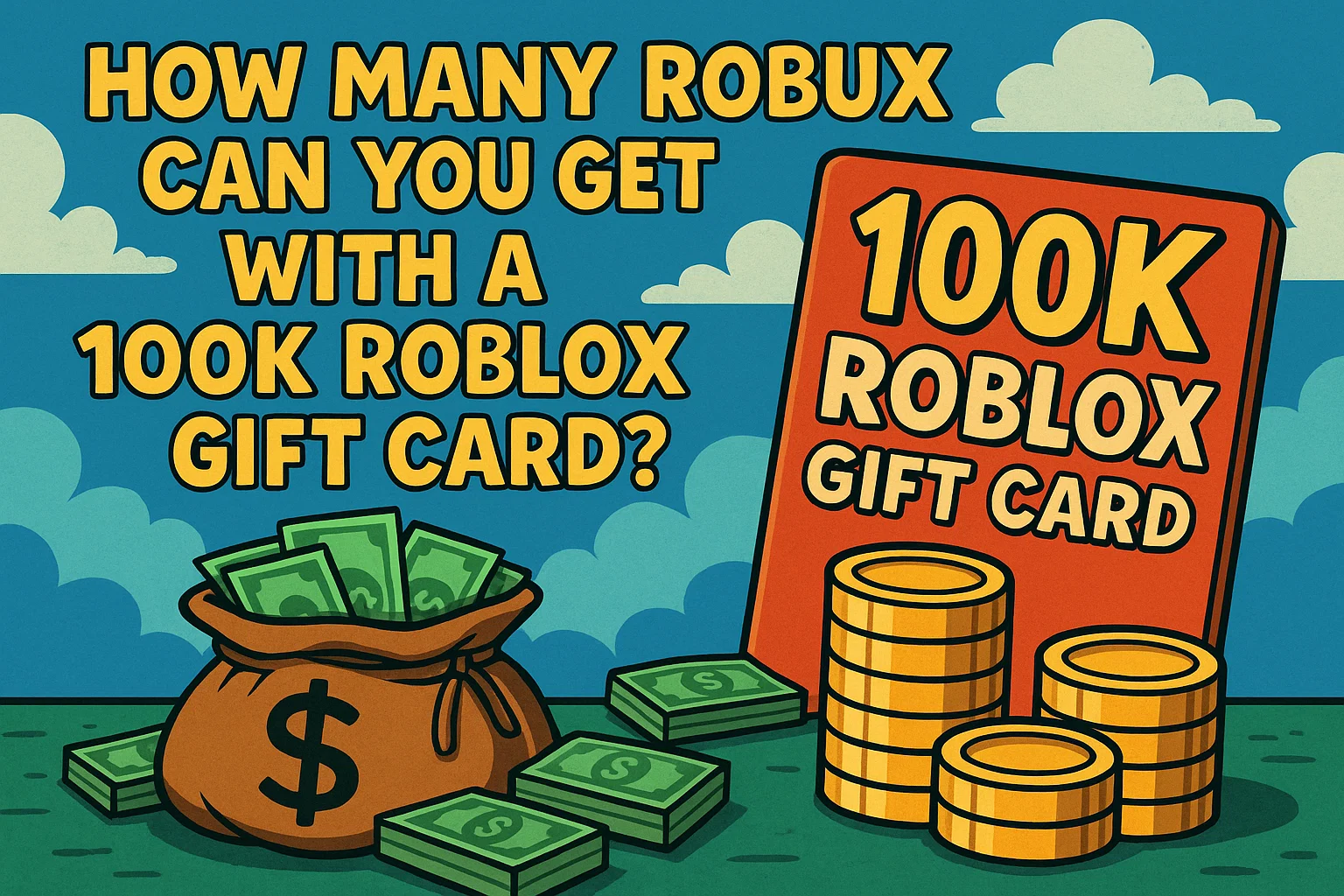 How Many Robux Can You Get with a 100K Roblox Gift Card?
