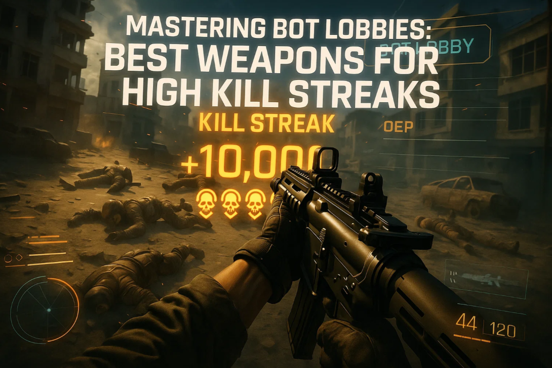 Mastering Bot Lobbies: Best Weapons for High Kill Streaks