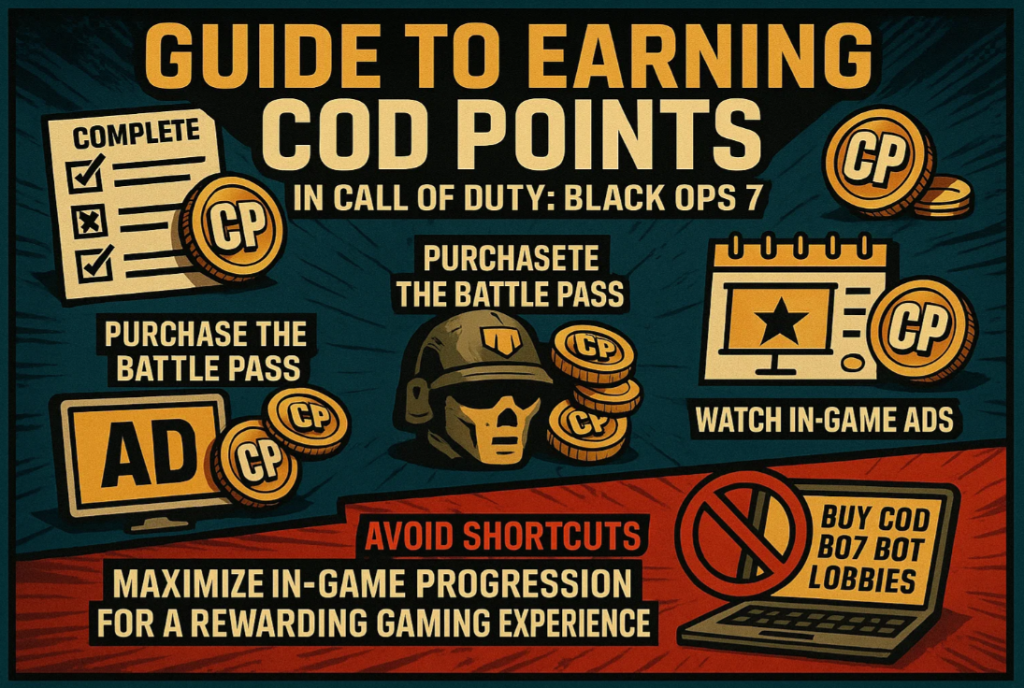 How to Earn COD Points Efficiently in CoD BO7: A Complete Guide ...