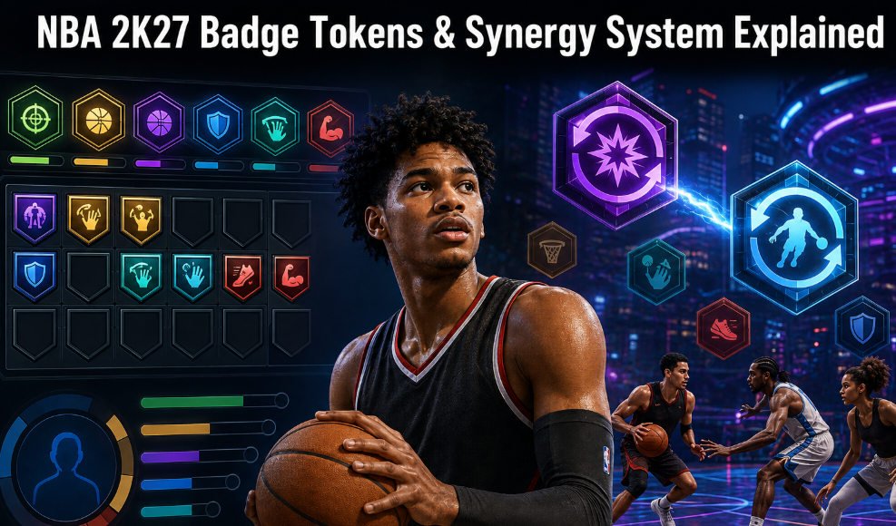 NBA 2K27 Badge Tokens & Synergy System Explained